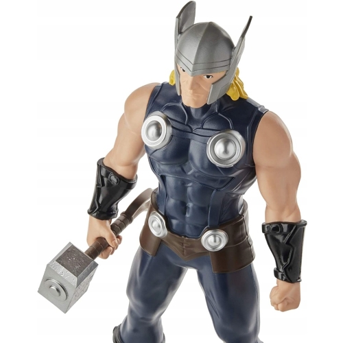 FIGURKA akcji MARVEL Avengers THOR 24 cm + MJOLNIR Zabawka Prezent
