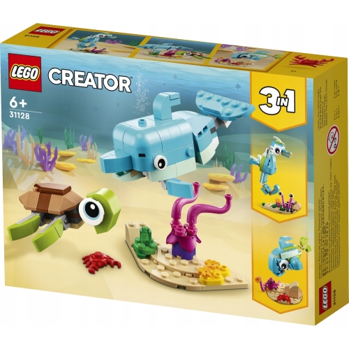 LEGO 31128 Creator Delfin i żółw super na prezent