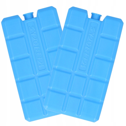 WKŁADY CHŁODZĄCE DO LODÓWKI TURYSTYCZNEJ NIEBIESKIE W ZESTAWIE 2 x 200 ml E
