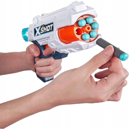 PISTOLET ZURU WYRZUTNIA NA STRZAŁKI PREZENT DLA DZIECKA + 16 STRZAŁEK