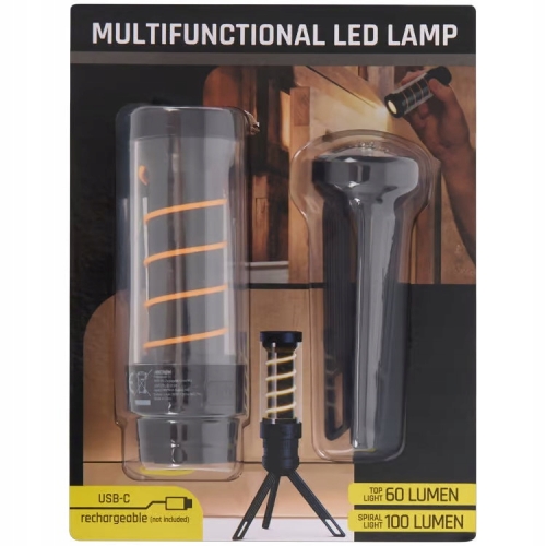 LAMPA STATYW USB AKUMULATOR FUNKCJA ŚCIEMNIANIA 100 lm 4 FUNKCJE AKU 2H