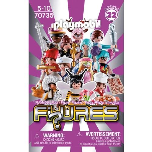 Playmobil 70735 Figurki Seria 22 Klocki Dziewczynki Torebka Niespodzianka