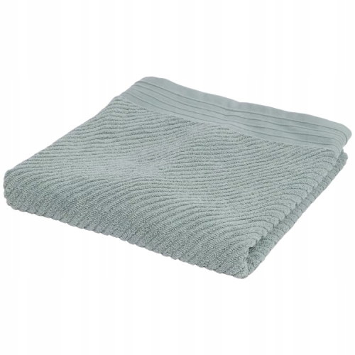 Ręcznik kąpielowy 100 % BAWEŁNA FROTTE ZIELONY 525 GSM MIĘKKI 70 x 140 cm