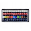 Akwarele Farby akwarelowe Zestaw 12 kolorów x 12ml w tubkach