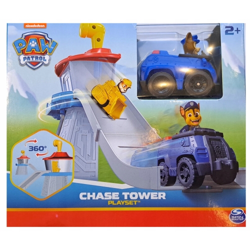 Paw Patrol wieża obserwacyjna zestaw zabawkowy pojazd policyjny Chase