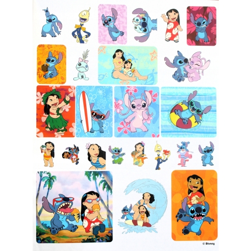 KOLOROWANKA DISNEY LILO & STITCH Z NAKLEJKAMI MEGA COLOR 128 STRON A4 2025