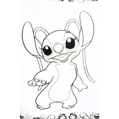KOLOROWANKA DISNEY LILO & STITCH Z NAKLEJKAMI MEGA COLOR 128 STRON A4 2025