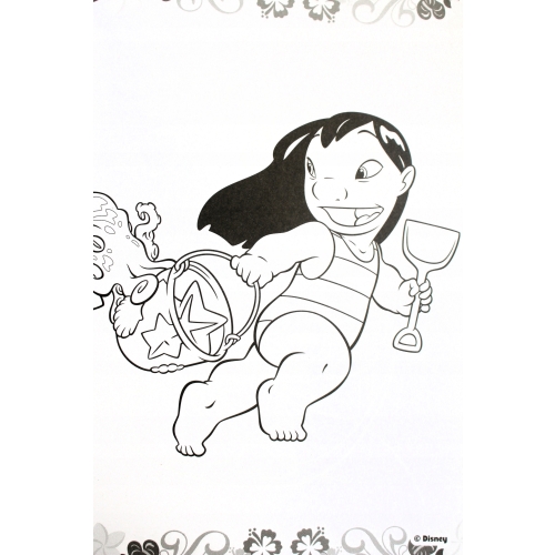 KOLOROWANKA DISNEY LILO & STITCH Z NAKLEJKAMI MEGA COLOR 128 STRON A4 2025