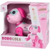 Pies Robot Lola zdalnie sterowany zabawka dla dzieci dziewczynki różowy