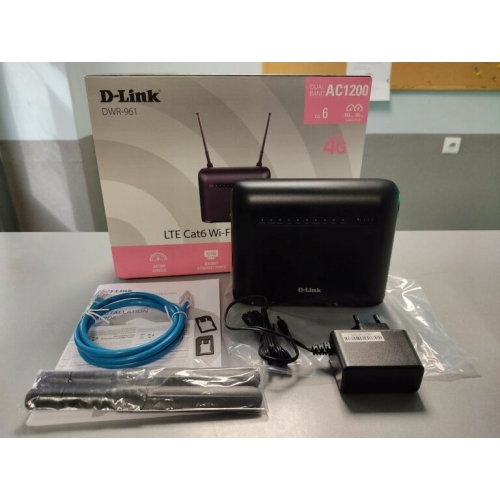 Router mobilny WiFi D-Link DWR-961 4G LTE czarny