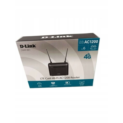 Router mobilny WiFi D-Link DWR-961 4G LTE czarny