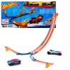 HOT WHEELS ZESTAW TORÓW PODWÓJNY ZJAZD 2 AUTKA DNR54 NA PREZENT DLA DZIECI