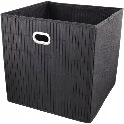 Składany kosz do przechowywania Home Accents organizer 30x30x30 cm Beżowy