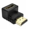 Adapter HDMI 2.0 Interlook HA-90-Black ultra hd 4k ethernet audio