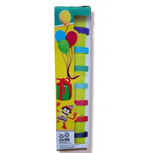 PLAY-DOH CIASTOLINA 8-PAK TĘCZOWA 448g MIX KOLORÓW NA PREZENT HASBRO E5062