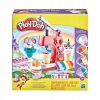 Ciastolina PLAY-DOH MAGICZNA LODZIARNIA TĘCZOWE LODY UNICORN 4 tub 8 kolory