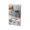 STOLIK METALOWY PRZYŚCIENNY BLAT OZDOBNY na kwiaty wazon 38x24x58cm NATURAL