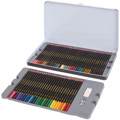 Kredki świecowe Craft Sensations w metalowym opakowaniu 66 szt