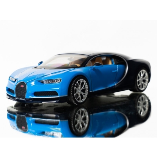 Welly Bugatti Chiron METALOWY KOLEKCJONERSKI MODEL SAMOCHODU Z NAPĘDEM 1.34