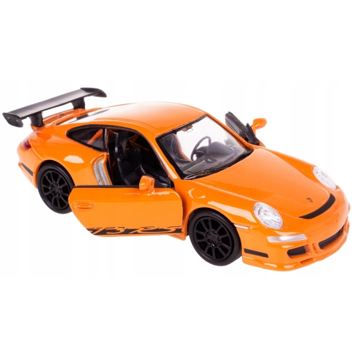 PORSCHE 911 GT3 RS METALOWY KOLEKCJONERSKI MODEL SAMOCHODU Z NAPĘDEM 1:34 P