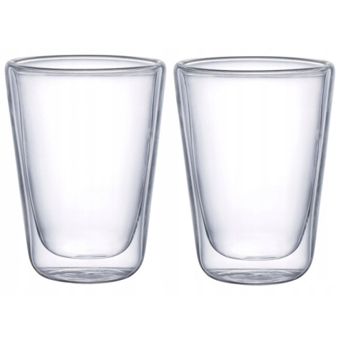 SZKLANKI TERMICZNE 2 ścianki MG HOME MAGDA GESSLER LINIA RENZA 3 x 300 ML