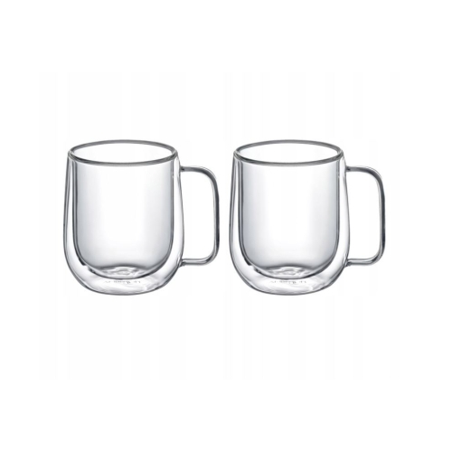 SZKLANKI TERMICZNE 2 ścianki MG HOME MAGDA GESSLER LINIA RENZA 2 x 250 ML