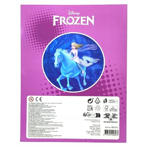 KOLOROWANKA DISNEY MEGA COLOR FROZEN Z NAKLEJKAMI KRAINA LODU DLA DZIECI