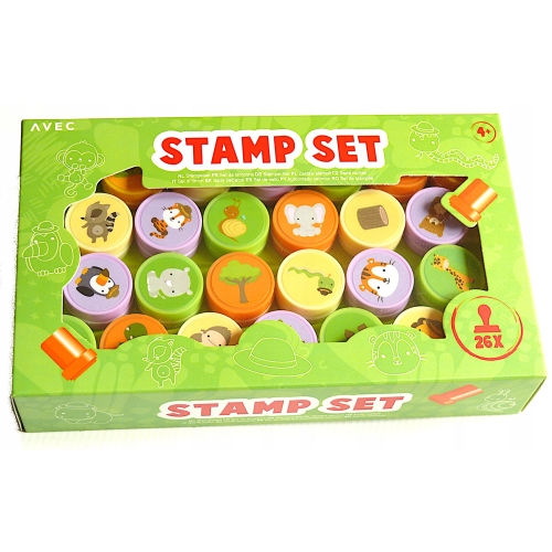 PIECZĄTKI STEMPLE DO DEKOROWANIA TŁOCZĄCE Z RÓŻNYMI MOTYWAMI 12 ELEMENTÓW F