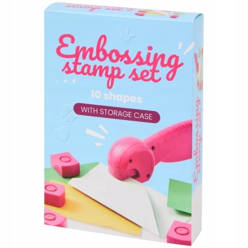 PIECZĄTKI STEMPLE DO DEKOROWANIA TŁOCZĄCE Z RÓŻNYMI MOTYWAMI 12 ELEMENTÓW F