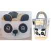 ZESTAW DO SZYDEŁKOWANIA WŁÓCZKI SZYDEŁKO IGŁA 16 cm KOSZYK PANDA AVEC