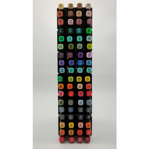 TWIN MARKERY PODWÓJNE PISAKI MAZAKI ALKOHOLOWE 12 SZTUK DECO TIME 01-236