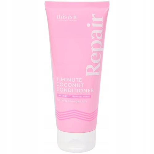 ODŻYWKA DO WŁOSÓW SUCHE ZNISZCZONE THIS IS IT COCONUT 1-MINUTE REPAIR 200ml