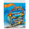 Garaż kaskaderski Stunt Garage Hot Wheels City Mattel Auto Czarne GNL70 4+