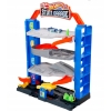 Garaż kaskaderski Stunt Garage Hot Wheels City Mattel Auto Czarne GNL70 4+