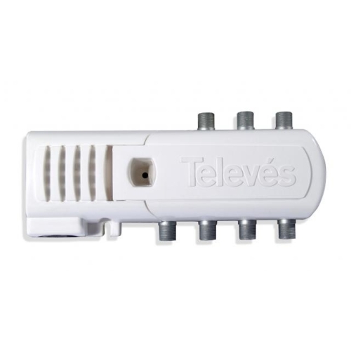 Wzmacniacz Rozdzielacz Splitter DVB-T TELEVES 6 wyjść 16 dB 6 TV 5531