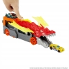 Transporter Wyrzutnia Hot Wheels Lets Race City Smok Dragon Autko Żółte 86