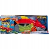 Transporter Wyrzutnia Hot Wheels Lets Race City Smok Dragon Autko Żółte 86