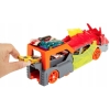 Transporter Wyrzutnia Hot Wheels Lets Race City Smok Dragon Autko Żółte 86