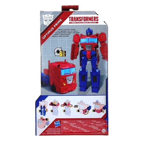 Optimus Prime zmiana w ciężarówkę Figurka Transformers Authentic Hasbro 6+