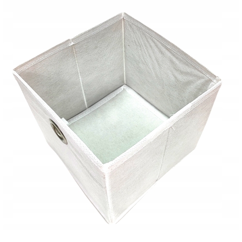 Pudełko do przechowywania materiałowe do garderoby 15 x 15cm na drobiazgi