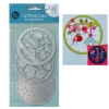 Wykrojnik szablon 3D Scenka ptaki drzewo domki do wycinania embossing 3 szt