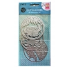 Wykrojnik szablon 3D Scenka urodziny tort do wycinania embossing 3 sztuki