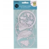 Wykrojnik szablon 3D Scenka Auto ŚLUB do wycinania embossing avec 3 sztuki