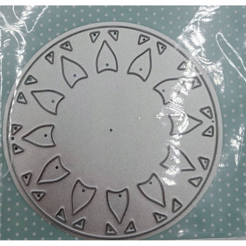 Wykrojnik szablon 3D 3 sztuki Mandala do wycinania embossing Avec