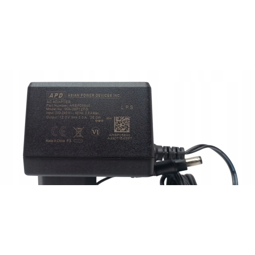 Zasilacz WA-36P12FG DEKODER VECTRA CANAL+ POLSAT NC+ WIFIBOX 12V 3A MOCNY