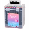 TWIN TIP MARKERS MARKERY MAZAKI FLAMASTRY DWUSTRONNE 48 SZTUK ORGANIZER