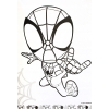 Kolorowanka Disney Spidey Marvel Mega Color 128 stron XL 25 naklejek