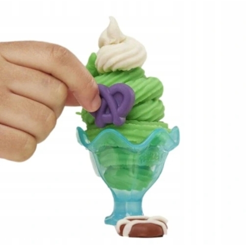 Ciastolina Lodowy zamek Play-Doh B5523 HASBRO LODY DUŻY ZESTAW ŚWIĄTECZNY 5