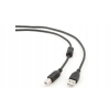 Kabel Gembird CC-USB2.0 AM BM-6 USB A - USB - B 1,8 m CABLEEXPERT czarny