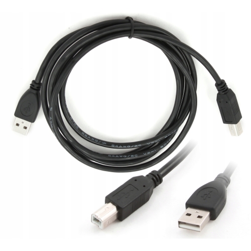 Kabel Gembird CC-USB2.0 AM BM-6 USB A - USB - B 1,8 m CABLEEXPERT czarny